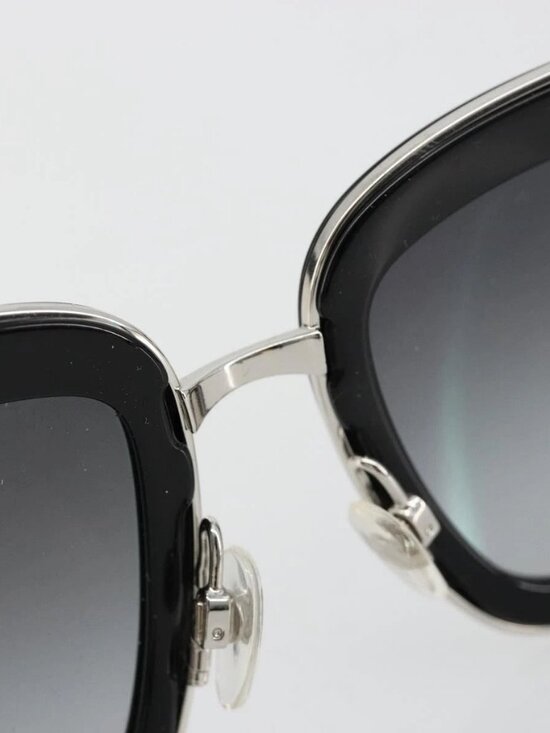 CHANEL Sunglasses plastic Black CC Auth BA13441M main image 15
